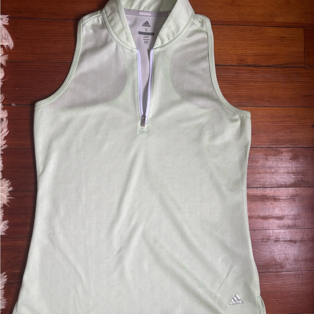 Adidas Mint Green Golf Top